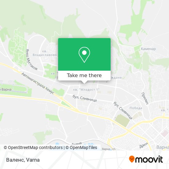 Валенс map
