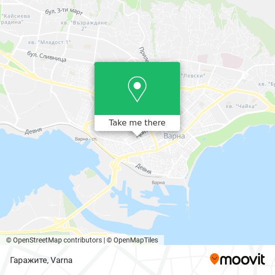 Гаражите map