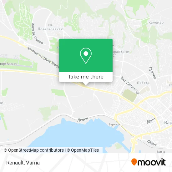 Карта Renault