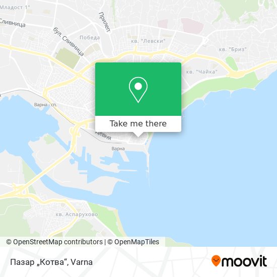 Пазар „Котва“ map