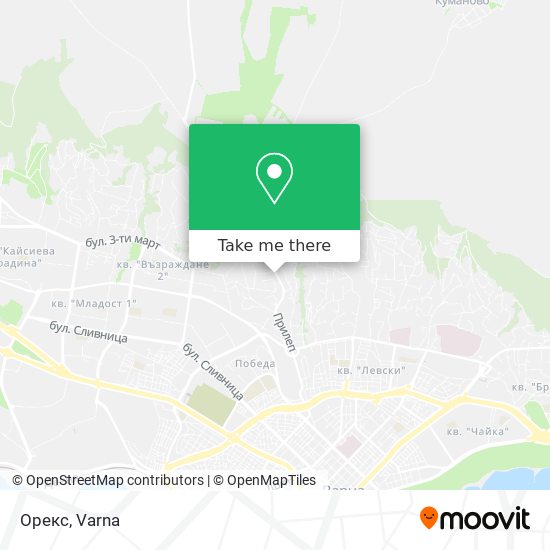 Орекс map