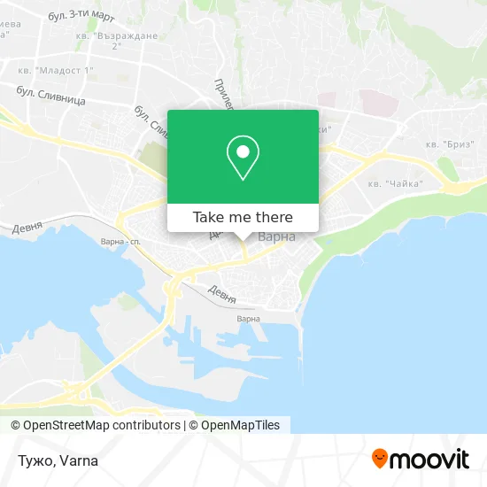 Карта Тужо