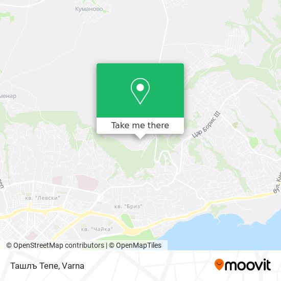 Ташлъ Тепе map