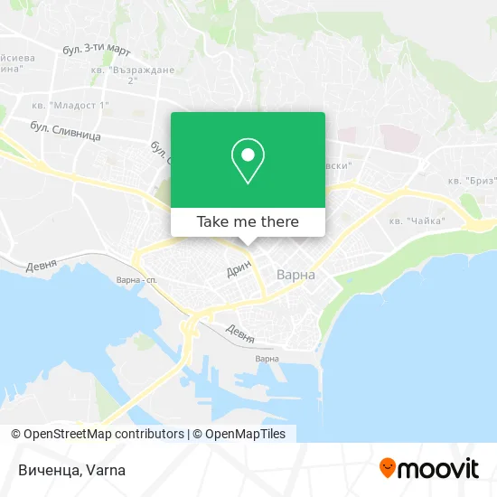 Карта Виченца
