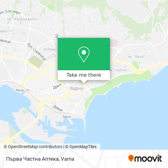 Първа Частна Аптека map