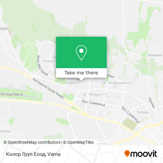 Колор Груп Еоод map