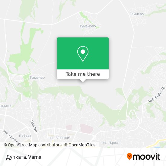 Карта Дупката