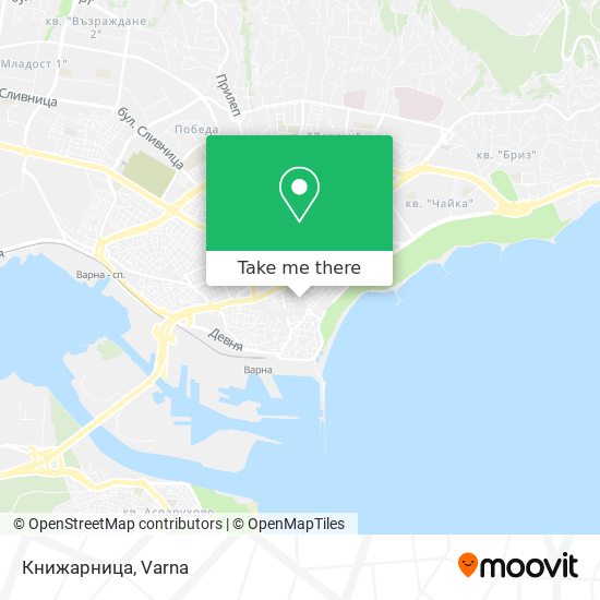 Книжарница map