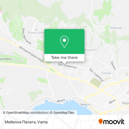 Мебелна Палата map
