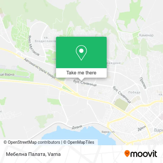 Карта Мебелна Палата