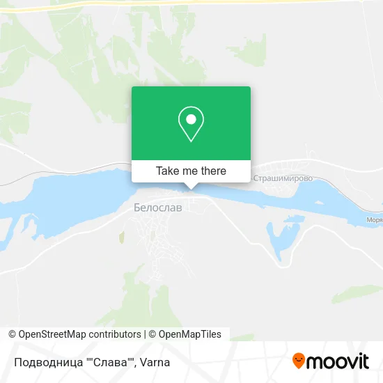 Подводница ""Слава"" map