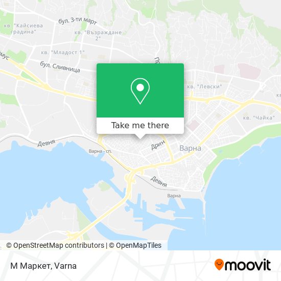 М Маркет map