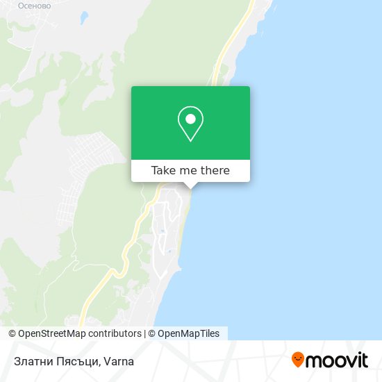 Златни Пясъци map