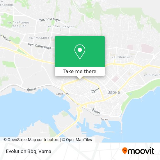 Evolution Bbq map