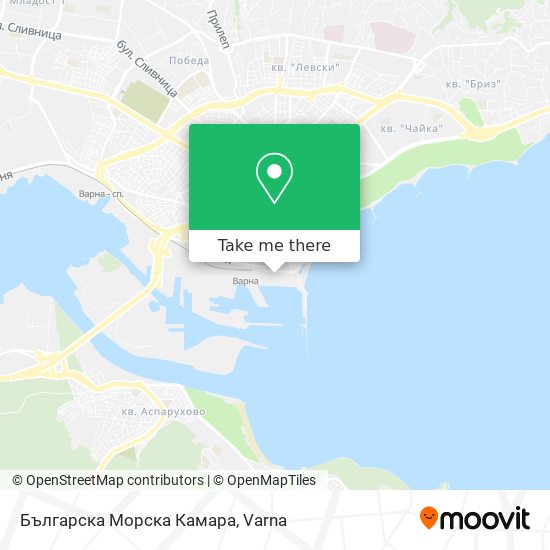 Българска Морска Камара map