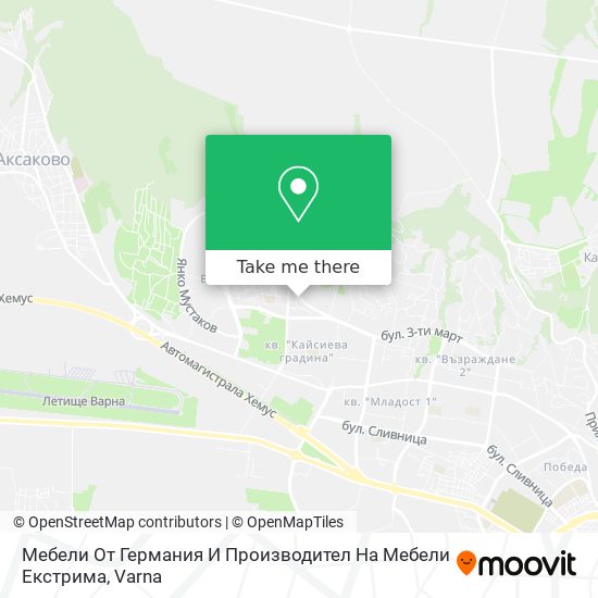 Мебели От Германия И Производител На Мебели Екстрима map