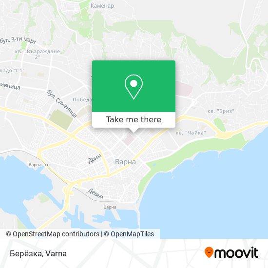 Берёзка map
