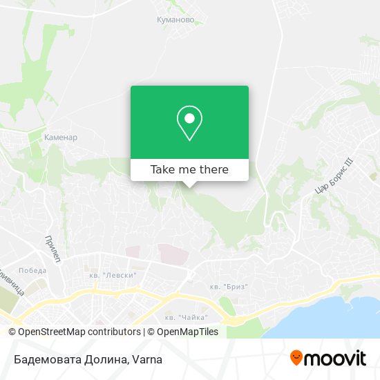 Бадемовата Долина map