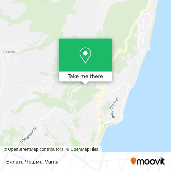 Бялата Чешма map