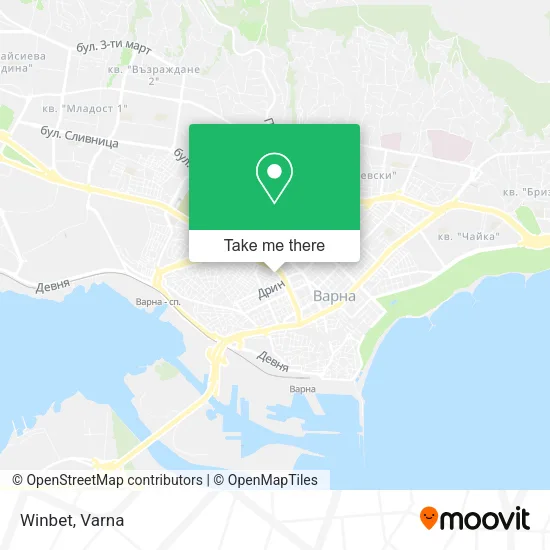 Карта Winbet