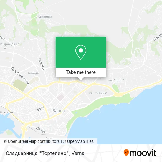 Карта Сладкарница ""Тортелино""