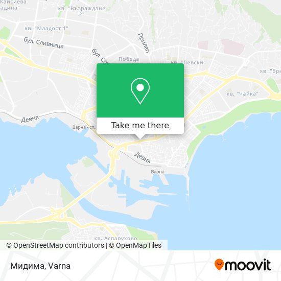 Мидима map