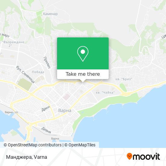 Манджера map