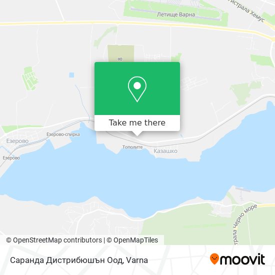 Саранда Дистрибюшън Оод map