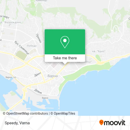 Карта Speedy