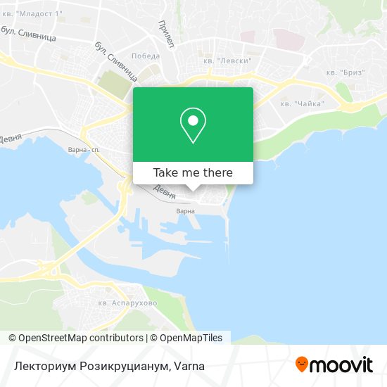 Карта Лекториум Розикруцианум