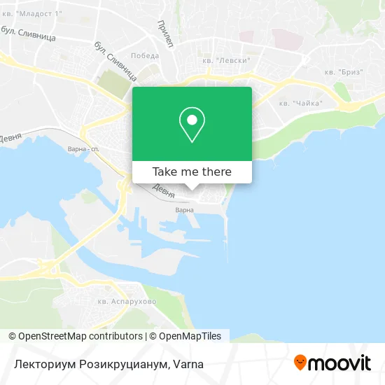 Карта Лекториум Розикруцианум
