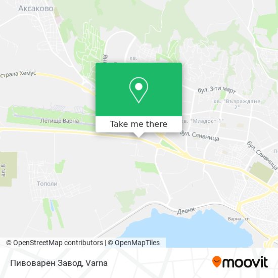 Пивоварен Завод map