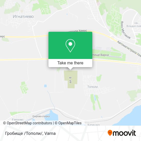 Гробище /Тополи/ map