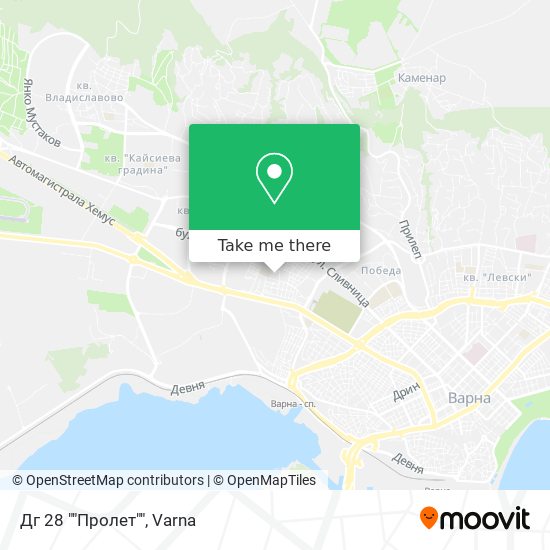 Дг 28 ""Пролет"" map