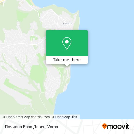 Почивна База Девен map