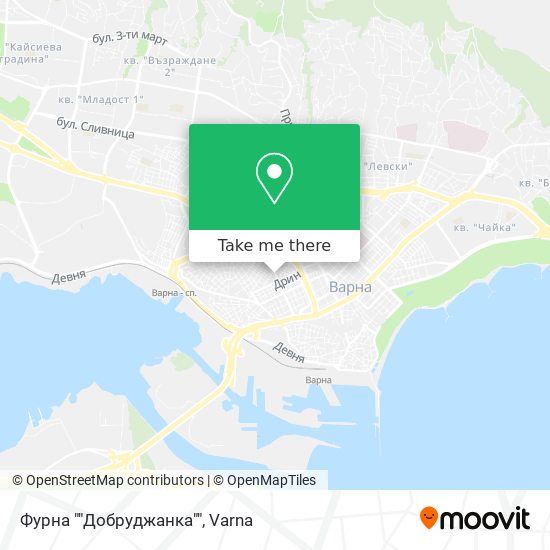 Карта Фурна ""Добруджанка""