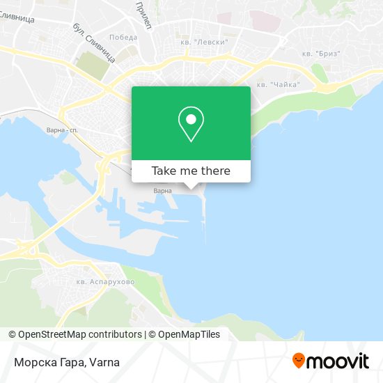 Карта Морска Гара
