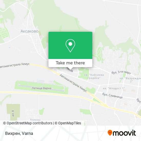 Вихрен map