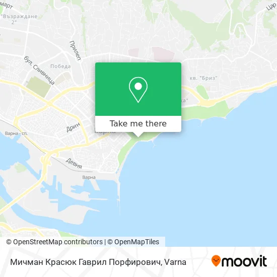 Карта Мичман Красюк Гаврил Порфирович