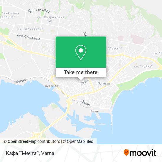 Кафе ""Мечта"" map