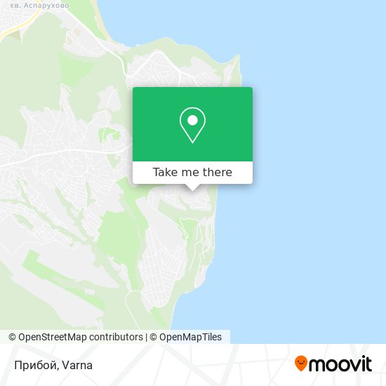 Прибой map