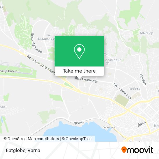 Карта Eatglobe