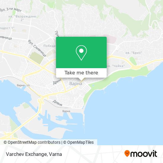 Varchev Exchange map