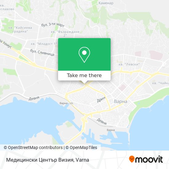 Медицински Център Визия map