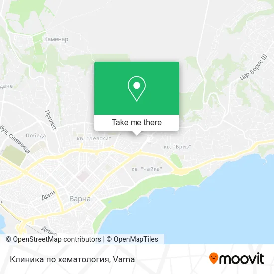 Карта Клиника по хематология