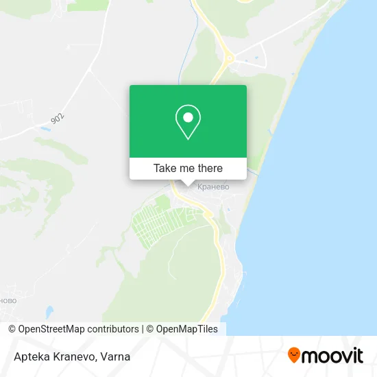 Карта Apteka Kranevo