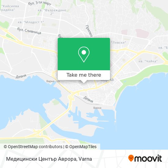 Медицински Център Аврора map