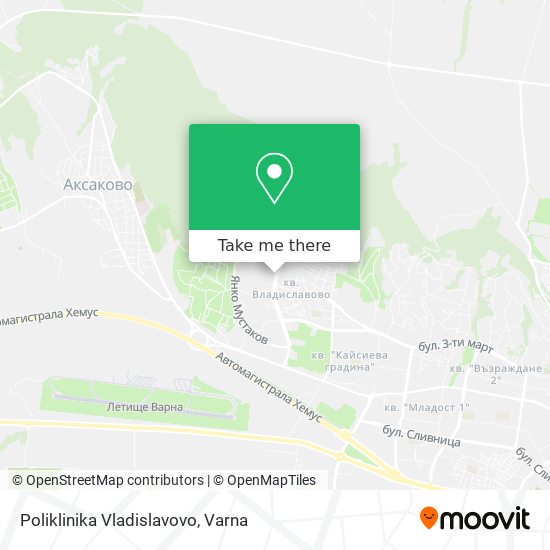 Poliklinika Vladislavovo map