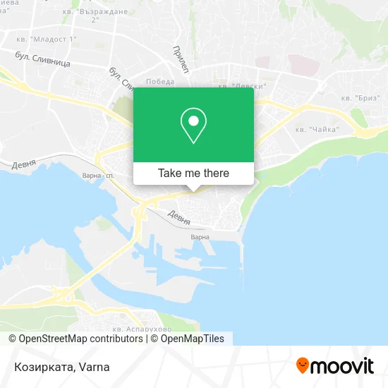 Карта Козирката