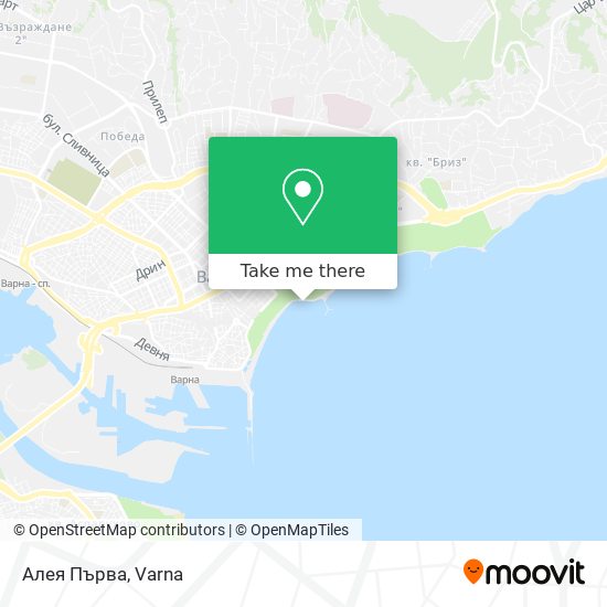 Алея Първа map